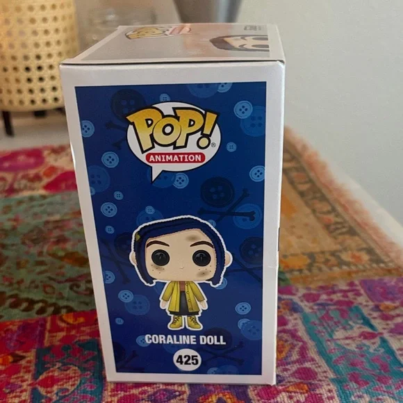 Funko Coraline Doll in Yellow and Blue - Picture 4 of 5